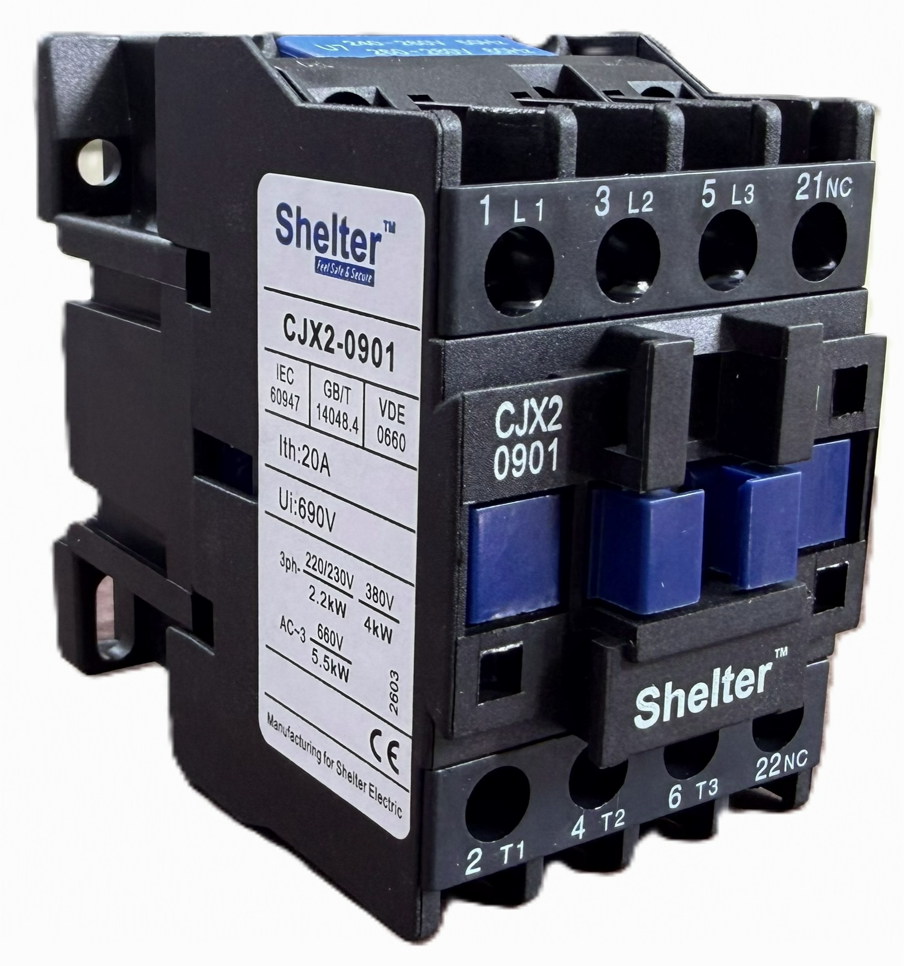 Shelter CJX2 Contactor 0901