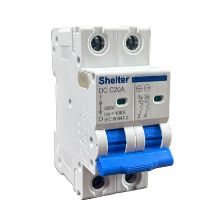 Shelter Solar C20 DP 800v DC MCB