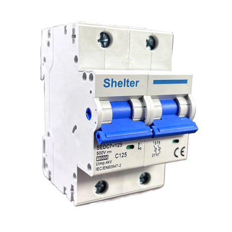 Shelter DP 125A DC MCB