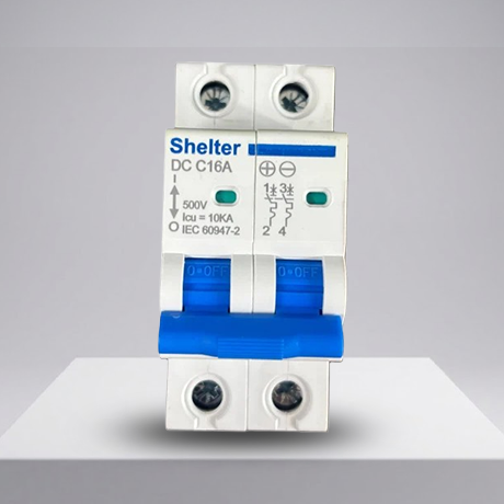 Shelter Solar C16 DP 500V DC MCB