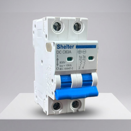 Shelter Solar C63 DP 800V DC MCB