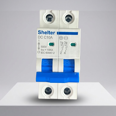 Shelter DC DP 10A MCB